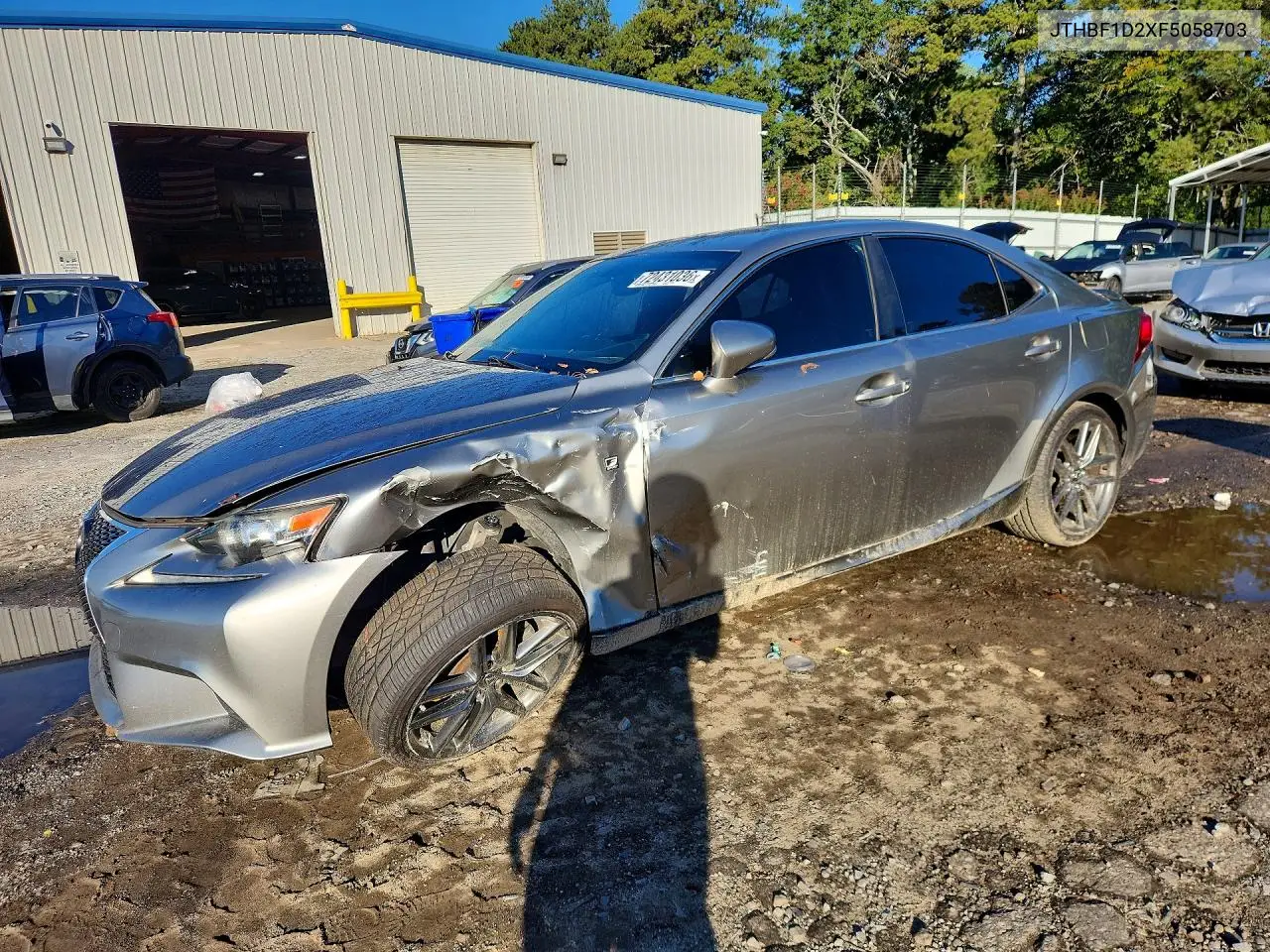 2015 Lexus Is 250 VIN JTHBF1D2XF5058703 фото 1