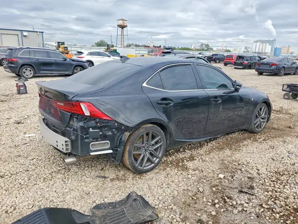 JTHCE1D20G5011754 — 2016 Lexus IS, фото 3 с аукциона Copart, Задняя часть