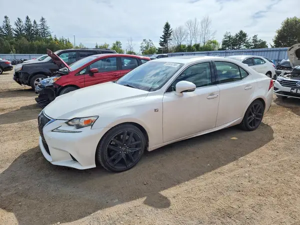 JTHCM1D29G5005390 — 2016 Lexus IS, Град (Hail), фото до ремонта
