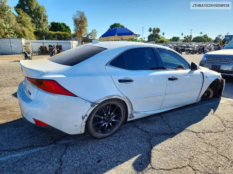 2017 Lexus Is 200T VIN JTHBA1D2XH5058928 фото 3