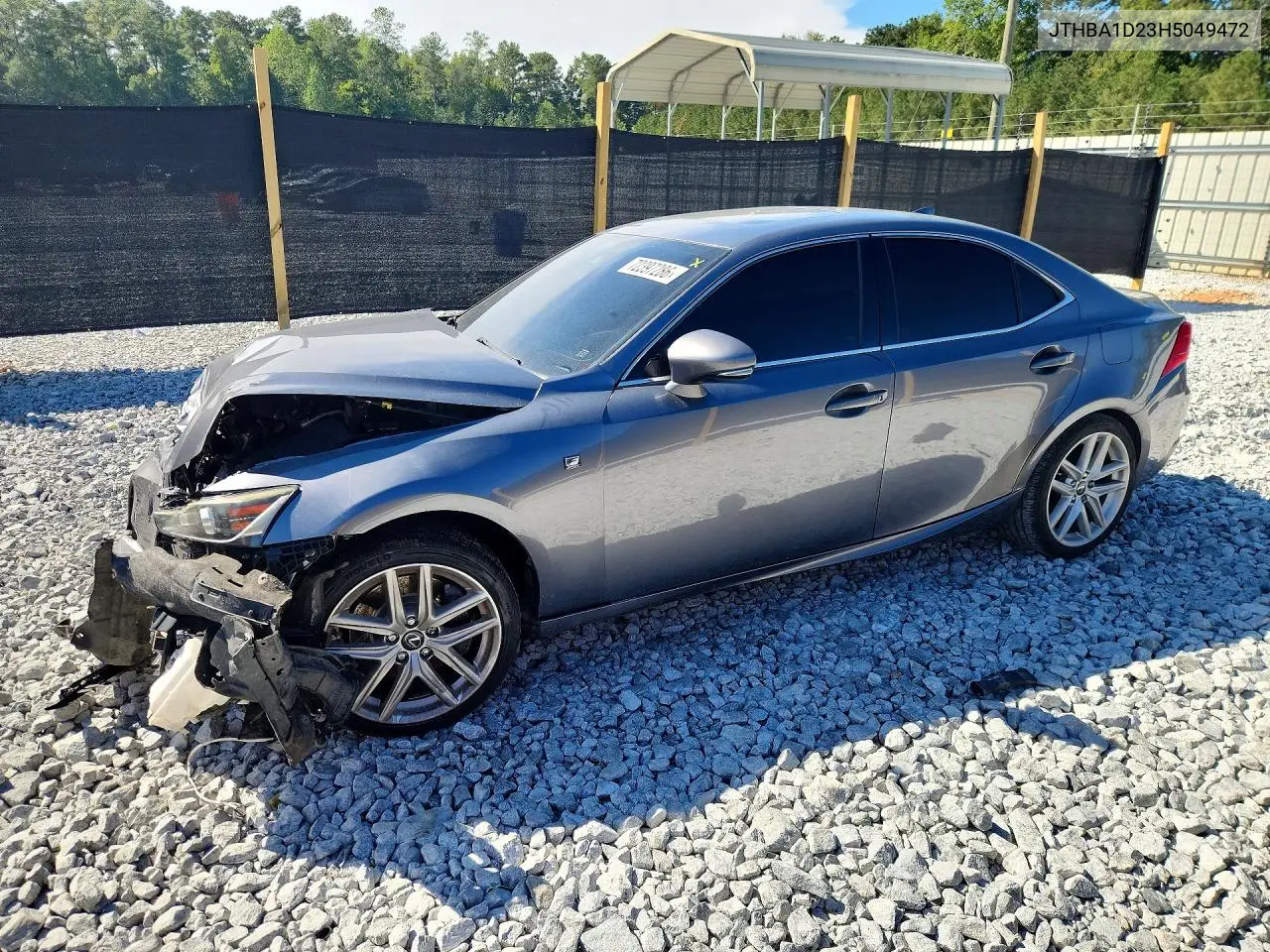 2017 Lexus Is 200T VIN JTHBA1D23H5049472 фото 1