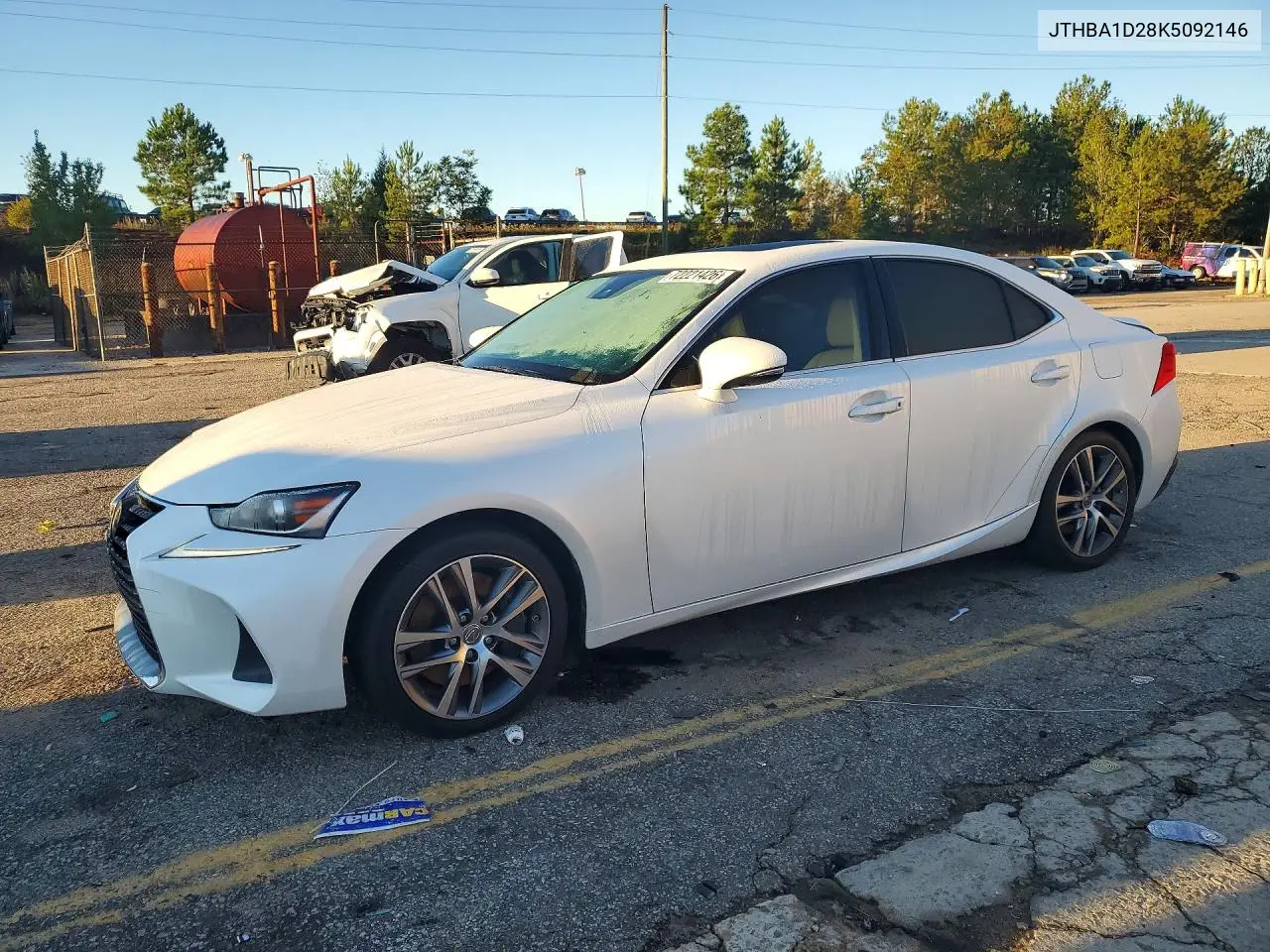 2019 Lexus Is 300 VIN JTHBA1D28K5092146 фото 1