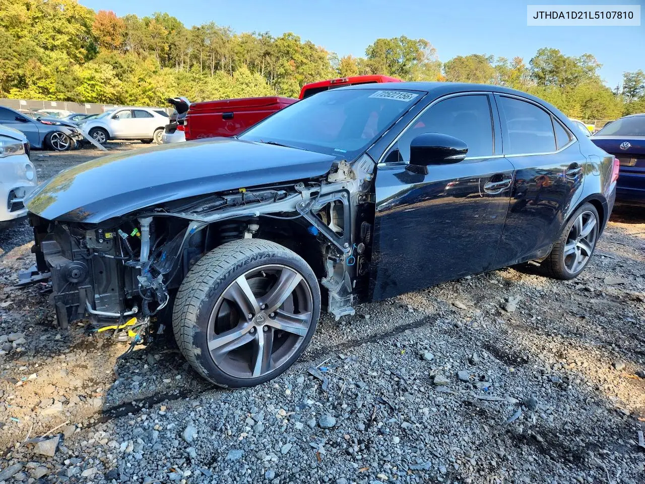 JTHDA1D21L5107810 Lexus IS 2020 — повреждение Передняя часть, фото до ремонта