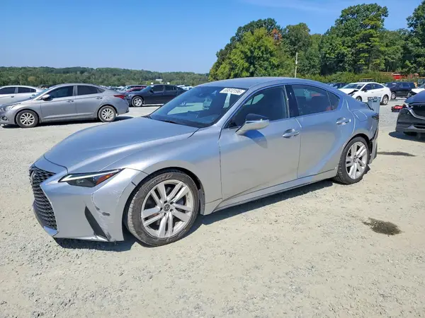 JTHAA1D21M5113594 — 2021 Lexus IS, Задняя часть (Rear End), фото до ремонта