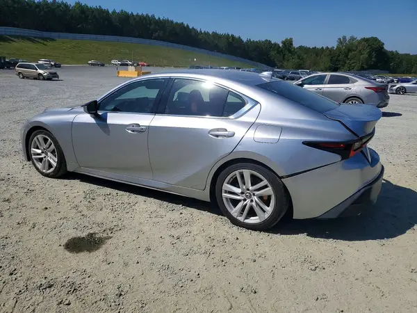 JTHAA1D21M5113594 — 2021 Lexus IS, фото 2 с аукциона Copart, Задняя часть