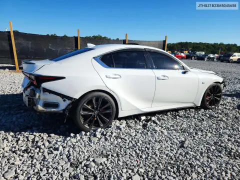 2021 Lexus Is 350 F Sport VIN JTHGZ1B23M5045658 фото 3