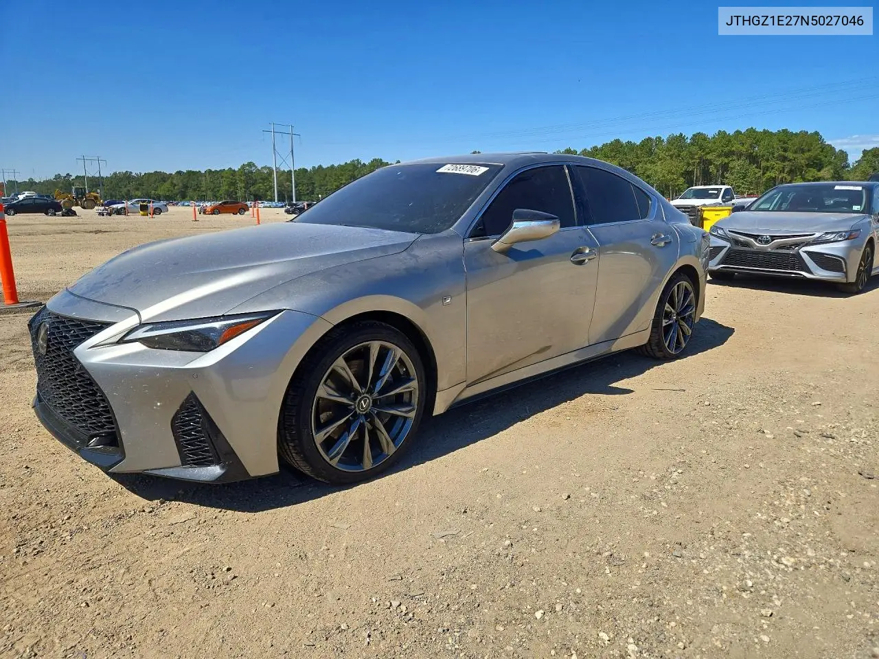 2022 Lexus Is 350 F Sport VIN JTHGZ1E27N5027046 фото 1