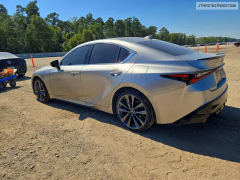 2022 Lexus Is 350 F Sport VIN JTHGZ1E27N5027046 фото 2
