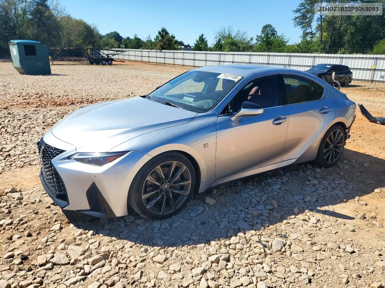 JTHGZ1B22P5068093 Lexus IS 2023 — повреждение Задняя часть, фото до ремонта