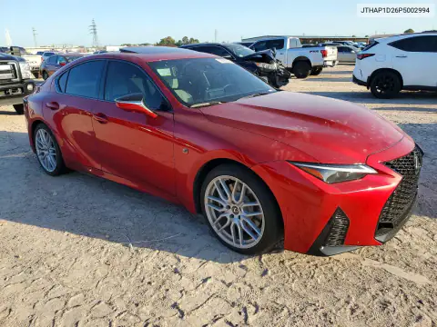 JTHAP1D26P5002994 — 2023 Lexus IS, фото 4 с аукциона Copart, Естественный износ