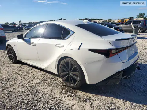 JTHBZ1B25R5075715 — 2024 Lexus IS, фото 2 с аукциона Copart, Подтопление