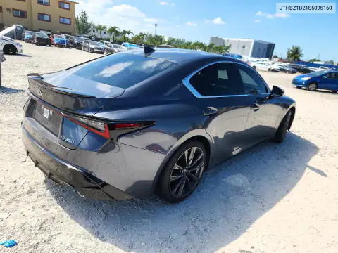JTHBZ1B21S5095160 — 2025 Lexus IS, фото 3 с аукциона Copart, Подтопление