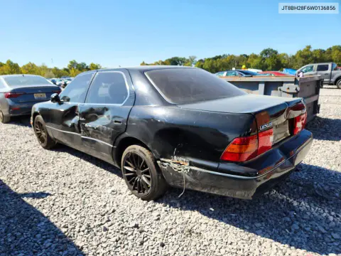 1998 Lexus Ls 400 VIN JT8BH28F6W0136856 фото 2