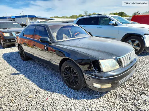 1998 Lexus Ls 400 VIN JT8BH28F6W0136856 фото 4