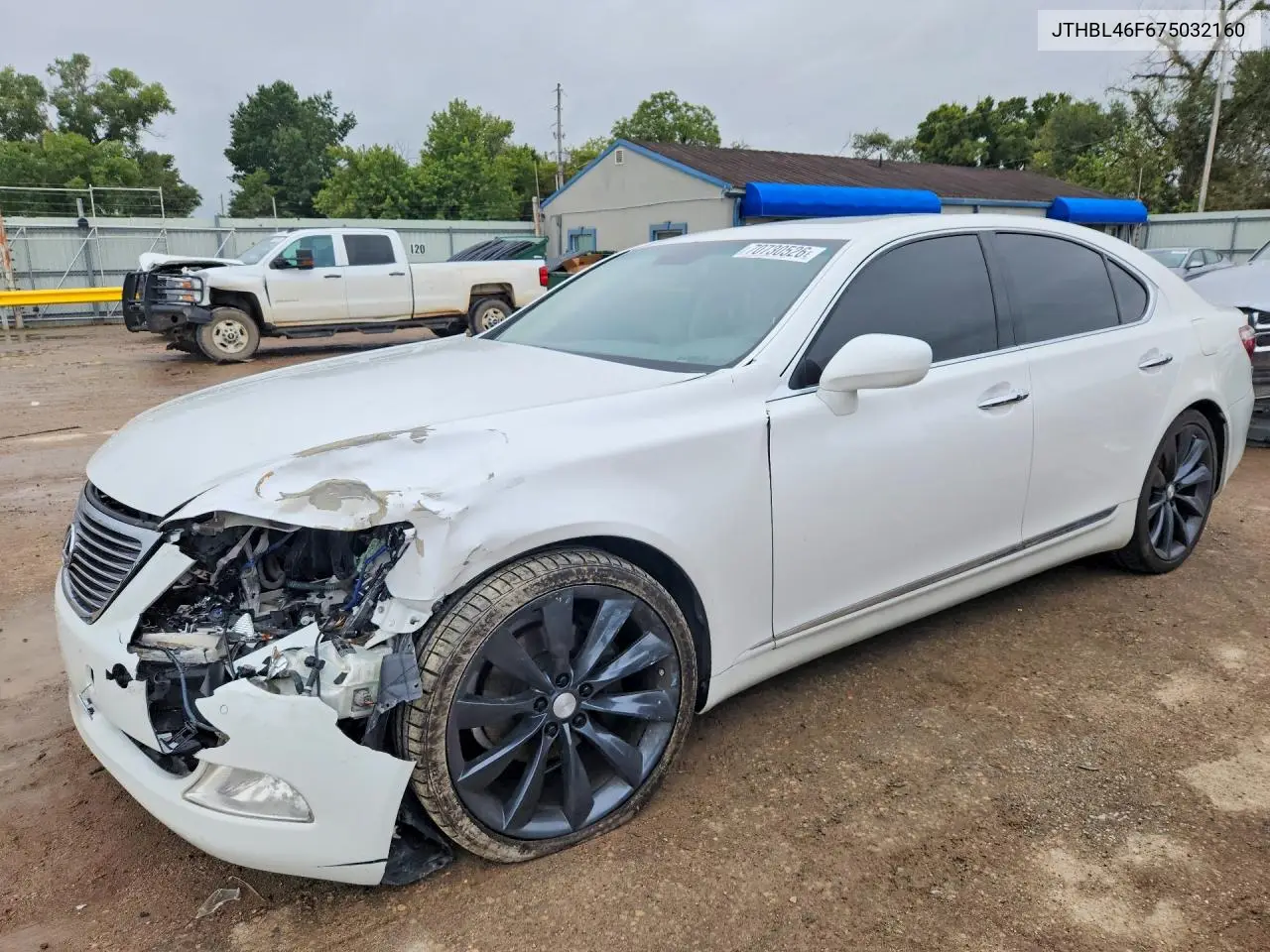 2007 Lexus Ls460 VIN JTHBL46F675032160 фото 1