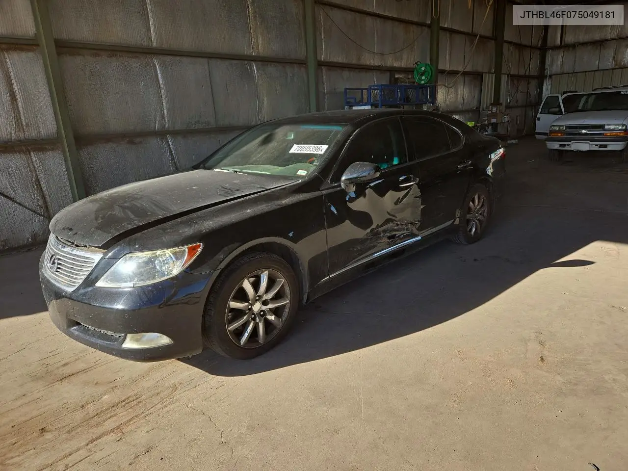 2007 Lexus Ls 460 VIN JTHBL46F075049181 фото 1