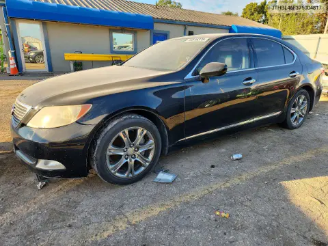 JTHBL46F375004817 — 2007 Lexus LS, Передняя часть, фото до ремонта