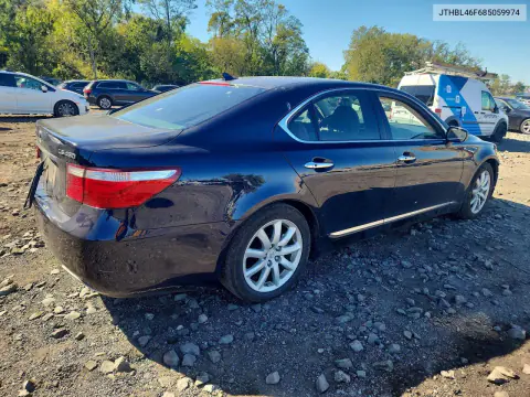 2008 Lexus Ls 460 VIN JTHBL46F685059974 фото 3