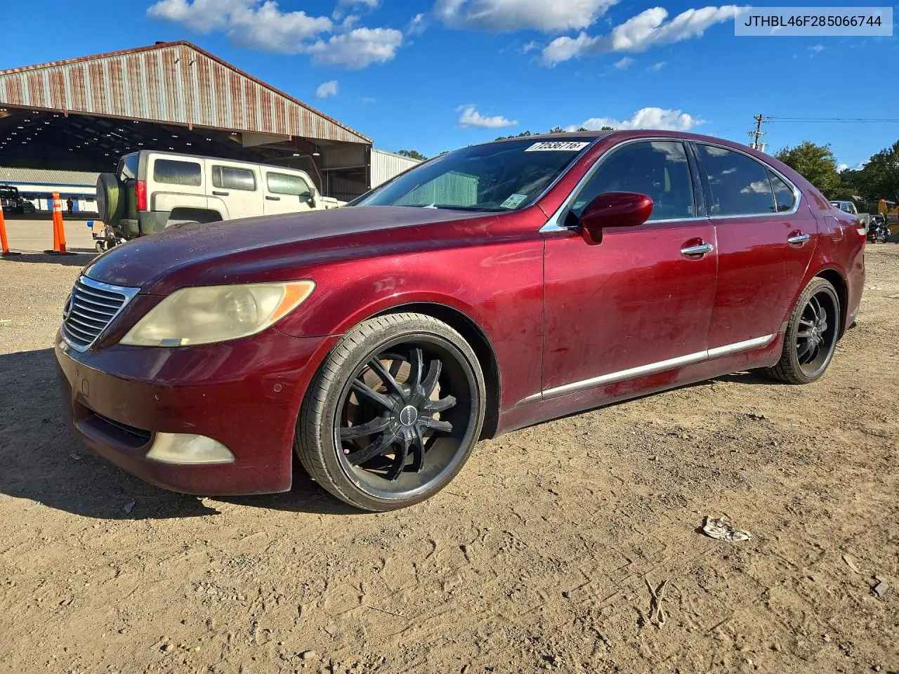 2008 Lexus Ls 460 VIN JTHBL46F285066744 фото 1
