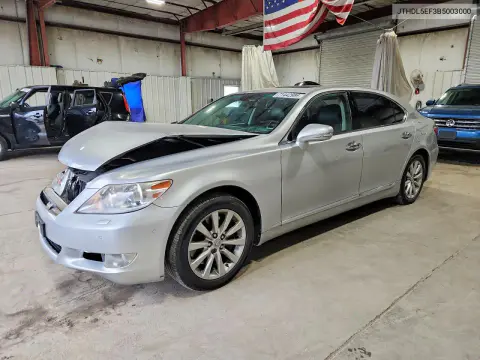 JTHDL5EF3B5003000 — 2011 Lexus LS, Передняя часть, фото до ремонта