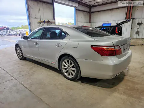 2011 Lexus Ls 460L VIN JTHDL5EF3B5003000 фото 2