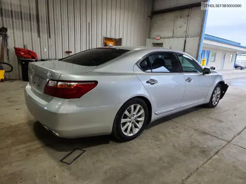 2011 Lexus Ls 460L VIN JTHDL5EF3B5003000 фото 3