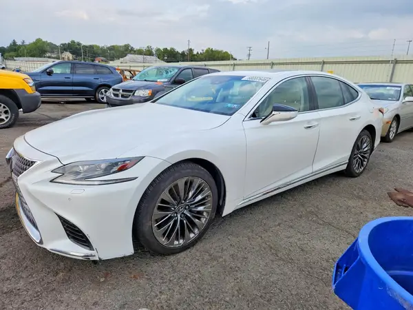 JTHC51FFXJ5005127 — 2018 Lexus LS, Передняя часть (Front End), фото до ремонта