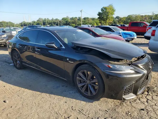 JTHC51FF4J5001834 — 2018 Lexus LS, фото 4 с аукциона Copart, Передняя часть