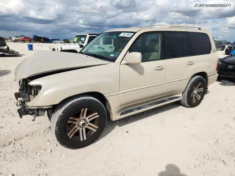 JTJHT00W053555371 — 2005 Lexus LX, Передняя часть, фото до ремонта