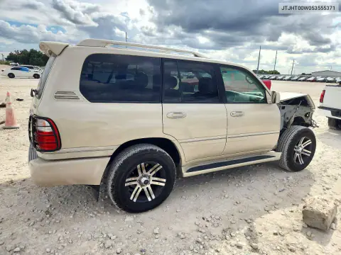 JTJHT00W053555371 — 2005 Lexus LX, фото 3 с аукциона Copart, Передняя часть