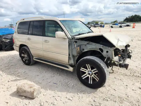JTJHT00W053555371 — 2005 Lexus LX, фото 4 с аукциона Copart, Передняя часть