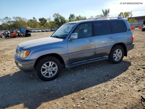 JTJHT00W253555744 — 2005 Lexus LX, Сторона, фото до ремонта