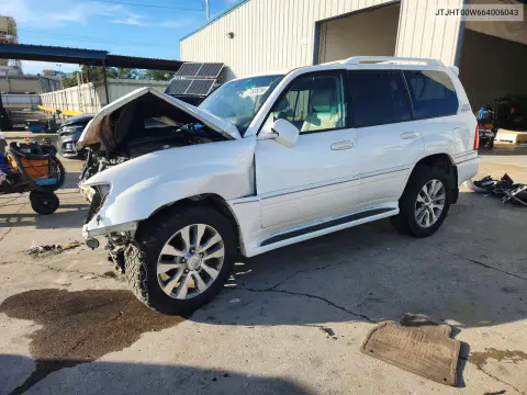 JTJHT00W664006043 — 2006 Lexus LX, Передняя часть, фото до ремонта