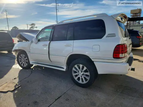 2006 Lexus Lx 470 VIN JTJHT00W664006043 фото 2
