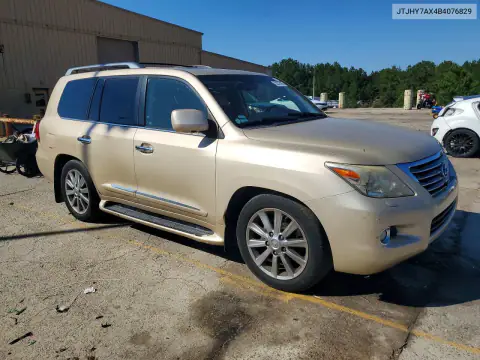 JTJHY7AX4B4076829 — 2011 Lexus LX, фото 4 с аукциона Copart, Мелкие вмятины и царапины