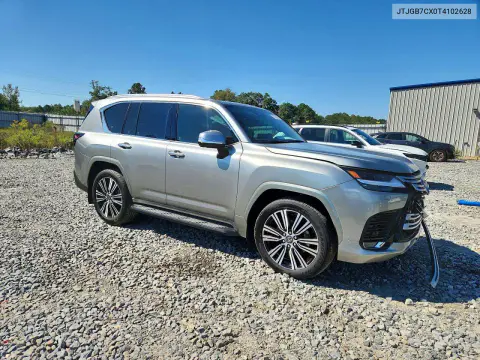 2026 Lexus Lx 600 Luxury VIN JTJGB7CX0T4102628 фото 4