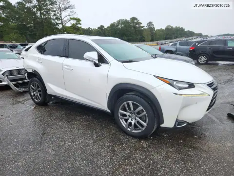 2015 Lexus Nx VIN JTJYARBZ3F2010726 фото 4