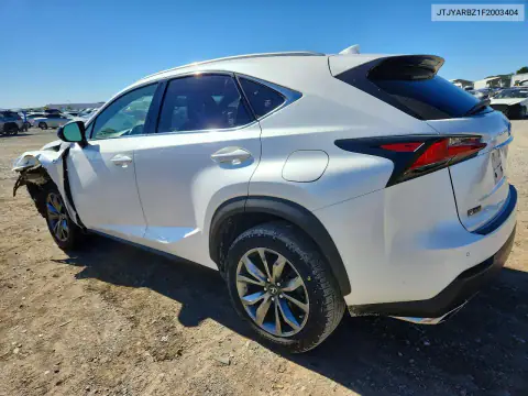 JTJYARBZ1F2003404 — 2015 Lexus NX, фото 2 с аукциона Copart, Передняя часть