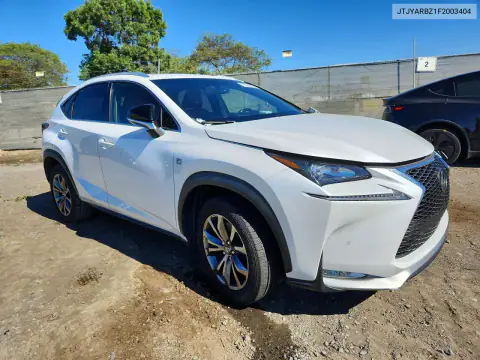 JTJYARBZ1F2003404 — 2015 Lexus NX, фото 4 с аукциона Copart, Передняя часть