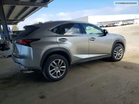 2016 Lexus Nx 200T Base VIN JTJYARBZ0G2033639 фото 3