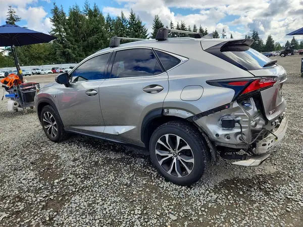 JTJBARBZ9H2124447 — 2017 Lexus NX, фото 2 с аукциона Copart 25.09.2026, Задняя часть