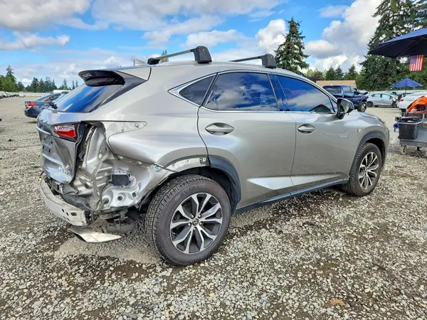 JTJBARBZ9H2124447 — 2017 Lexus NX, фото 3 с аукциона Copart 25.09.2026, Задняя часть
