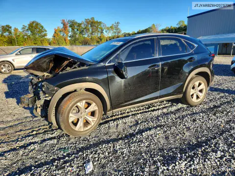 JTJYARBZ8H2075736 — 2017 Lexus NX, Передняя часть, фото до ремонта