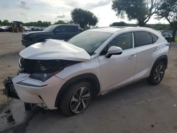 JTJBARBZ3K2181623 — 2019 Lexus NX, Передняя часть (Front End), фото до ремонта