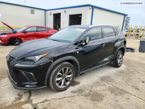 JTJYARBZXK2141873 — 2019 Lexus NX, Задняя часть, фото до ремонта
