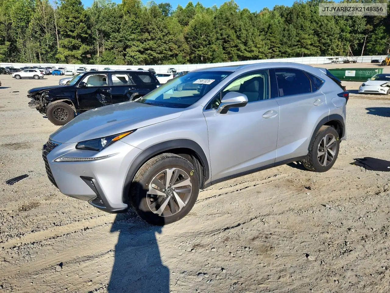 2019 Lexus Nx 300 Base VIN JTJYARBZ3K2148356 фото 1