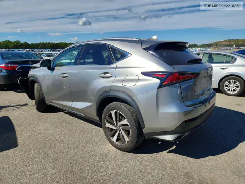 2019 Lexus Nx 300 Base VIN JTJBARBZ9K2210350 фото 2