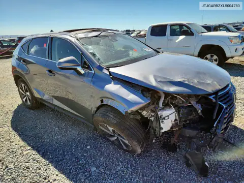 JTJGARBZXL5004783 — 2020 Lexus NX, фото 4 с аукциона Copart, Опрокидывание