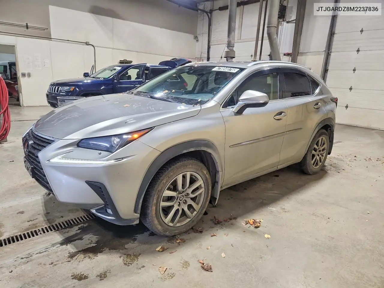 2021 Lexus Nx 300 Base VIN JTJGARDZ8M2237836 фото 1