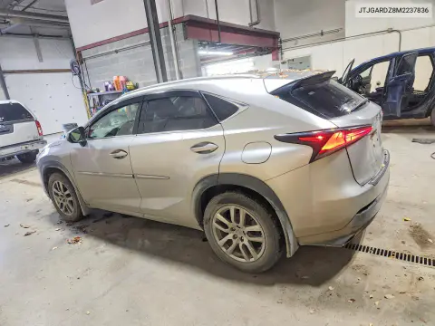 2021 Lexus Nx 300 Base VIN JTJGARDZ8M2237836 фото 2